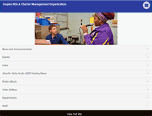 Tablet Screenshot of inspirenolacharterschools.org